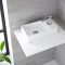 400x220mm Ceramic Wall Hung Counter Top Basin