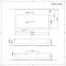 750x420 Ceramic Wall Hung Counter Top Basin