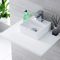 280x280 Ceramic Wall Hung Counter Top Basin