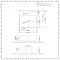 Milano Farington - White Modern Rectangular Wall Hung Basin - 460mm x 420mm (1 Tap-Hole)