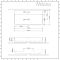 Milano Farington - White Modern Rectangular Countertop Basin - 800mm x 415mm (1 Tap-Hole)