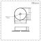 395mm Round Countertop Basin