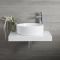 Milano Art - White Modern Round Countertop Basin - 395mm (No Tap-Holes)