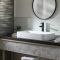Milano Covent - White Modern Rectangular Countertop Basin - 750mm x 380mm (No Tap-Holes)