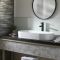 Milano Ealing - White Modern Oval Countertop Basin - 805mm x 390mm (No Tap-Holes)