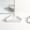 Milano Brixton - White Modern Corner Countertop Basin - 560mm x 345mm (1 Tap-Hole)