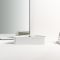 Milano Brixton - White Modern Corner Countertop Basin - 560mm x 345mm (1 Tap-Hole)