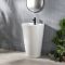 Milano Axton - Modern Freestanding Basin - 535mm x 480mm (1 Tap Hole)