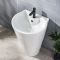 Milano Axton - Modern Freestanding Basin - 535mm x 480mm (1 Tap Hole)