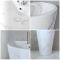 Milano Axton - Marble Effect Modern Freestanding Basin - 535mm x 480mm (1 Tap Hole)