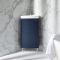 Milano Edge - 450mm Modern Cloakroom Corner Vanity Unit with Basin - Choice of Finish and Handles