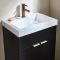 Milano Lurus - 500mm Modern Vanity Unit with Basin - Choice of Finish and Handles