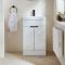 Milano Lurus - 500mm Modern Vanity Unit with Basin - Choice of Finish and Handles