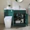 Milano Lurus - 1105mm Modern Vanity and WC Combination Unit with Longton Toilet - Choice of Finish, Handles and Left / Right Hand Options