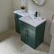 Milano Lurus - 1105mm Modern Vanity and WC Combination Unit (Excluding Pan) - Choice of Finish, Handles and Left / Right Hand Options