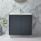 Milano Edge - 810mm Modern Vanity Unit with Basin - Choice of Finish and Handles