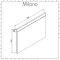 Milano Oxley - Golden Oak Modern Wall Hung Mirror - 700mm x 500mm