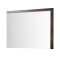 Milano Bexley - Dark Oak Modern Wall Hung Mirror - 1000mm x 750mm