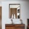 Milano Bexley - Dark Oak Modern Wall Hung Mirror - 1000mm x 750mm