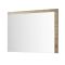 Milano Bexley - Light Oak Modern Wall Hung Mirror - 1000mm x 750mm