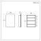 Milano Raya - Modern Mirrored Cabinet - 500mm x 750mm