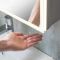 Milano Amelia - Modern LED Mirrored Cabinet - 600mm x 750mm