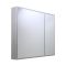 Milano Amelia - Modern LED Mirrored Cabinet - 900mm x 750mm