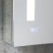 Milano Ossa - Modern LED Mirrored Cabinet - 600mm x 750mm