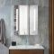 Milano Ossa - Modern LED Mirrored Cabinet - 600mm x 750mm