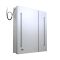 Milano Ossa - Modern LED Mirrored Cabinet - 750mm x 750mm