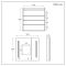Milano Ossa - Modern LED Mirrored Cabinet - 750mm x 750mm