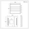 Milano Ossa - Modern LED Mirrored Cabinet - 900mm x 750mm
