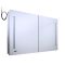 Milano Ossa - Modern LED Mirrored Cabinet - 1200mm x 750mm