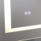 Milano Athos - Modern LED Mirrored Cabinet - 600mm x 750mm