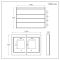 Milano Athos - Modern LED Mirrored Cabinet - 1200mm x 750mm
