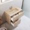 Milano Bexley - 812mm Wall Hung Open Shelf Vanity Unit with Elements Basin - Choice of Basin, Finish and LED Light