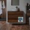 Milano Bexley - 1000mm Wall Hung Open Shelf Vanity Unit - Choice of Basin, Finish and LED Light