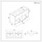 Milano Bexley - 1210mm Wall Hung Open Shelf Vanity Unit with Double Basin - Choice of Finish, Basin and LED Light