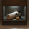 Milano Bexley - 612mm Open Shelf Vanity Unit with Elements Basin - Choice of Basin, Finish and LED Light