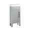 Milano Aston - Light Grey 400mm Traditional Vanity Unit with Basin and WC Unit with Richmond Back to Wall Toilet - Choice of Handles