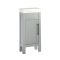 Milano Aston - Light Grey 400mm Traditional Vanity Unit with Basin and WC Unit with Rivington Back to Wall Toilet - Choice of Handles