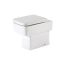Milano Aston - Light Grey 400mm Traditional Vanity Unit with Basin and WC Unit with Elswick Back to Wall Toilet - Choice of Handles