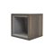 Milano Bexley - Modern Single Wall Hung Open Storage Unit - 300mm x 300mm - Choice of Finish and LED Light