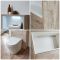 Milano Bexley - 600mm WC Unit with Rivington Back to Wall Toilet - Light Oak