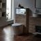Milano Bexley - 600mm WC Unit with Rivington Back to Wall Toilet - Light Oak