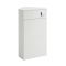 Milano Lurus - Modern Corner WC Unit with Elswick Back to Wall Toilet - Choice of Finish