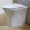 Milano Lurus - Modern Corner WC Unit with Marbury Back to Wall Toilet - Choice of Finish