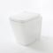 Milano Lurus - Modern Corner WC Unit with Longton Back to Wall Toilet - Choice of Finish