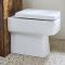 Milano Lurus - Modern 500mm WC Unit with Elswick Toilet - Choice of Finish