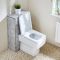 Milano Lurus - Modern 500mm WC Unit with Elswick Toilet - Choice of Finish